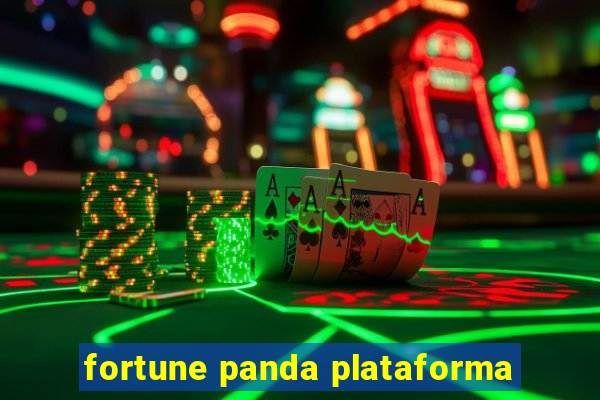 fortune panda plataforma